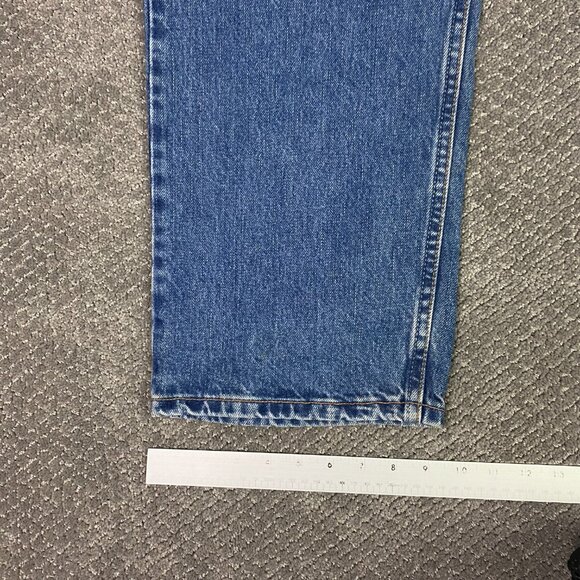 Vintage Y2K Levi's 505 Regular Fit Straight Leg Jeans Men's 40 x 30 Fits 38x30 - Picture 13 of 15